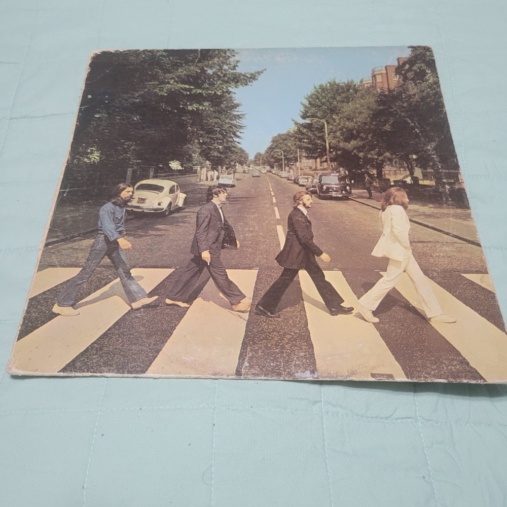 Beatles Abbey Road vinyl record lp album cover COVER Only